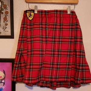 Sport Kilt in red tartan.
